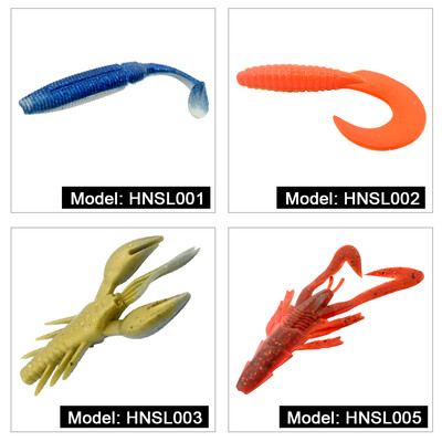 

Different Color 75CM Length Soft Bait Fishing Lure