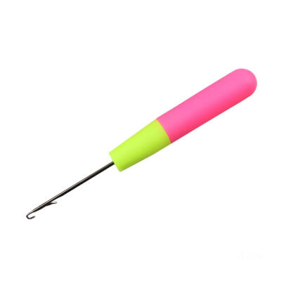 

Plastic Crochet Braid Needle Feather Hair Extension Tools Wig Hook Needle