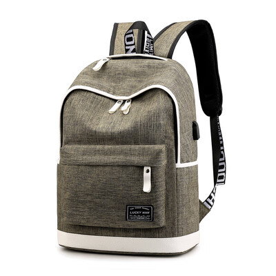 

Mengfanke shoulder bag men leisure travel backpack junior high school students schoolbag men&women fashion