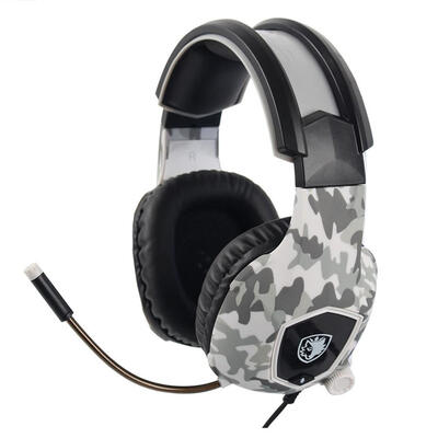

SADES SA818 Wired Gaming Headset Headphones with Mic for PC PS4 Camouflage