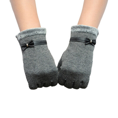 

Girls Women Fashion Winter Warm Touch Screen Outdoor Full Fingers Wrist Gloves