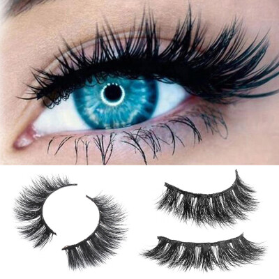 

〖Follure〗Mink 3D Real Natural Thick False Fake Eyelashes Eye Lashes Makeup Extension AB