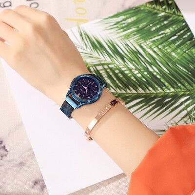 

Watch ladies students Korean version of the simple trend waterproof casual atmosphere