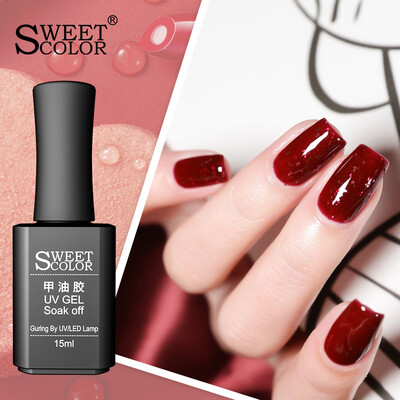 

Sweet Color Nail Polish Ink Blue AGEL015 15ml