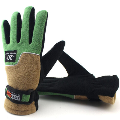 

11 Styles Fashion Durable Fleece Winter Adult Windproof And Antifreeze Gloves Unisex Winter Warm Skiing Gloves