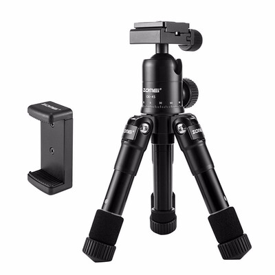 

ZOMEI-CK45-Professional-mini-Aluminum-Tripod-Tabletop-FOR-DSLR-Camera-IPhone-DV
