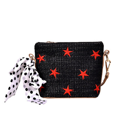 

Tailored Women Ladies Girls Fashion Star Straw Shoulder Handbag Tote Purse Crossbody Bags