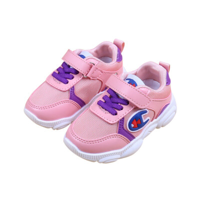 

Chirldren Casual Shoes For Baby Boys Girls Breathable Mixed Color Anti-Slip Shoes Sneakers Toddler Soft Soled 1-5Y