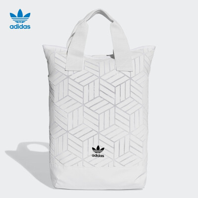 

Adidas off white 3D BP ROLL TOP 4D diamond designed unisex athletic backpack casual school bag for high school&university