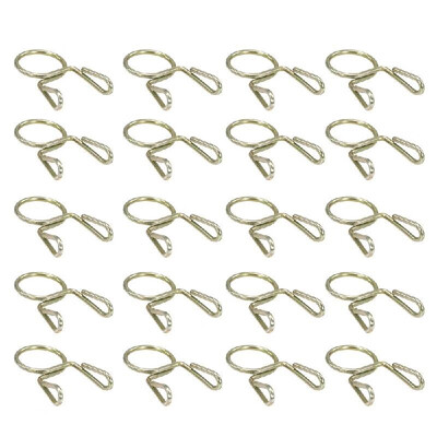 

20X Fuel Line Hose Tubing Spring Clip Clamp 7mm For Motorcycle ATV Scooter
