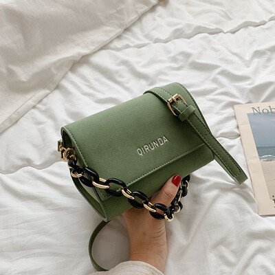 

Retro texture bag chic simple frosted small square bag new 2019 Korean version of Joker shoulder slung womens bags