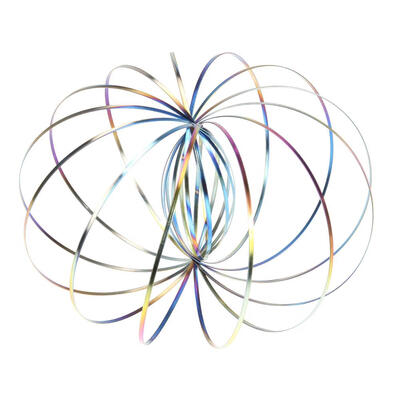 

Magic Flow Ring Toys Kinetic Spring Funny Outdoor Game Intelligent Spinner