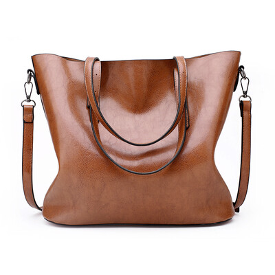 

Women fashion shoulder bag ladies casual totes female crossbody bag PU leather with high quality solid designs