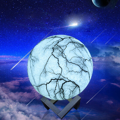 

〖Follure〗3D USB Hand Shot Lights Moon Night Light Moonlight Table Desk Moon Lamp Gift