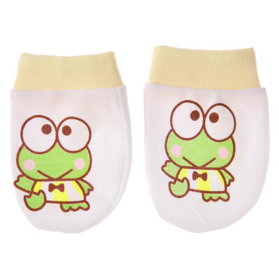 

Baby Infant Cartoon Printing Adjustable Drawstring Anti Scratch Face Gloves