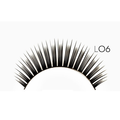 

Fiber Eyelash Handmade Winged Eyelashes Makeup Natural Long Thick False Eyelashes 3 Pairs