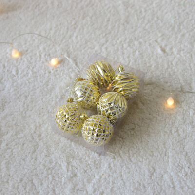 

〖Follure〗6cm Christmas Xmas Tree Ball Bauble Hanging Home Party Ornament Decor