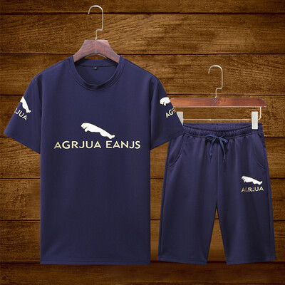 

AGRJUA football basketball casual breathable short sport athletic suit for men women Jogging Quick Dry Clothes 2pcs Sets
