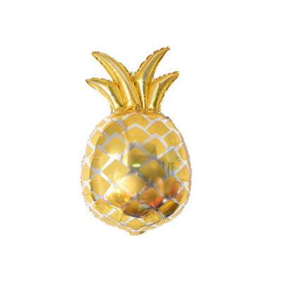 

FUNNYBUNNY 1 PC Pineapple Fruit Aluminum Foil Helium Cute Design Balloons Party Supplies