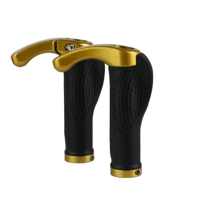 

Bicycle Bike MTB Components Bar ends Handlebars Rubber Grips Aluminum Handle bar Ergonomic Push On Soft Grips 5 colors