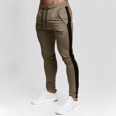 

Fashion Mens BASIC JOGGER Pants Cotton Active Urban Slim Fit Elastic Hip hop Dance Trousers