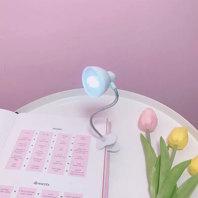 

Gobestart Fine Convenient Portable Travel Book Reading Light Lamp LED Clip Booklight