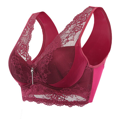

Toponeto Womens Sexy Lace Bra Everyday Tank Tops Bra Wire Free Bra
