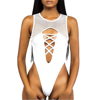 

Saidsome Women Plus Size One Piece Monokini Swimwear Push-Up Padded Bikini Swimsuit