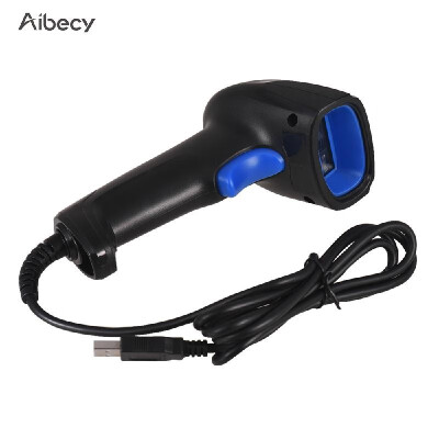 

Aibecy Handheld CCD Barcode Scanner Automatic USB Wired 1D Bar Code Scanner Reader for Mobile Payment Computer Screen Scan
