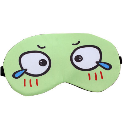 

1PC Cartoon Unisex Relax Eye Sleeping Aid Blindfold Cover Eyeshade Eye Patch Cute DuckBearCatTowerFlamingos Sleeping Mask