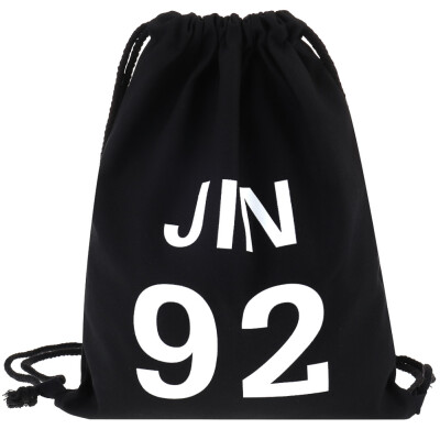 

Kpop BTS BANGTAN BOYS Canvas Travel Backpack Drawstring Shoulder Bags Hot