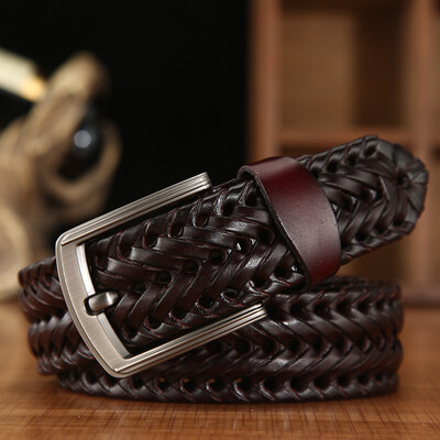 

PU new womens belt womens simple wild retro belt Korean student belt belt