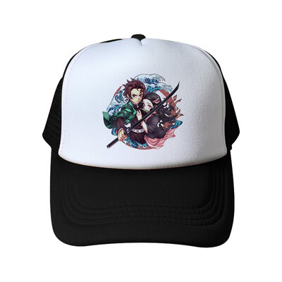 

12 Styles Anime Demon Slayer Kimetsu No Yaiba Trucker Hat Unisex Adult Baseball Mesh Cap