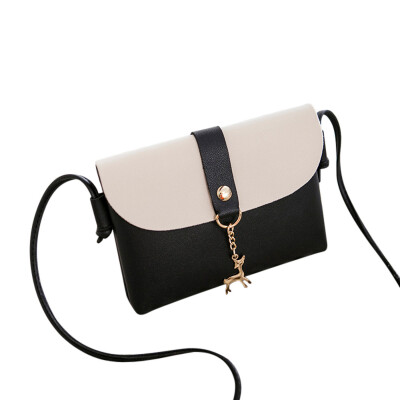 

Women Small Messenger Bags Vintage Mini Crossbody Bags With Deer Pendant Laice Shoulder Bag Phone Bags Handbag T10