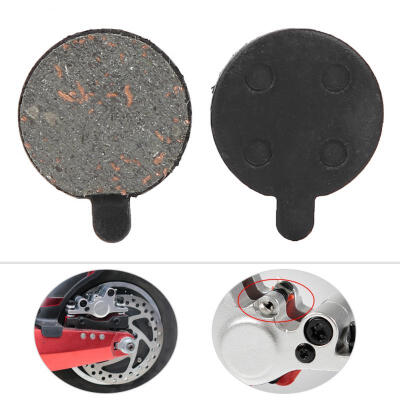 

Greensen 4 Pairs Red Copper Semi Metal Brake Disc Rotor Pad Replacement Parts for 10in Electric Scooter