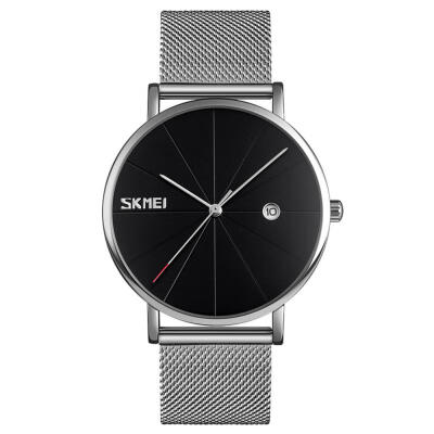 

SKMEI Simple Men Quartz Wristwatches Waterproof Watch With Stainless Steel Strap 9183