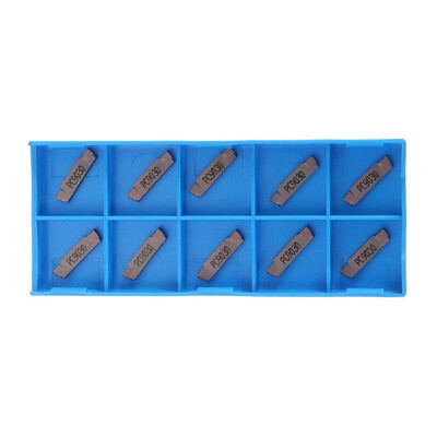 

10Pcs Carbide MGMN200-G LDA Grooving Parting Inserts Cutting Tool for CNC Lathe