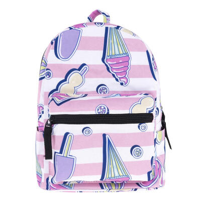 

Cute Women 3D Digital Ice-Cream Print Backpacks Girl Travel Mini Schoolbags