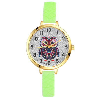 

Owl watch mens quartz watch GAIETY brand fashion watch silicone strap watch