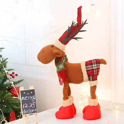 

〖Follure〗Christmas Decorations Christmas Gifts Decorative Elk Ornaments Dolls