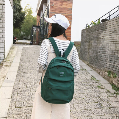 

Ins womens Korea style womens Korea style original sink college students double shoulder bag high school old girls backpa