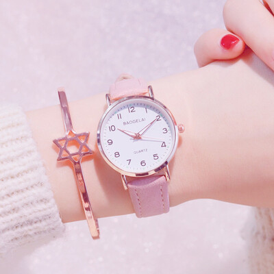 

Middle school students college entrance examination special watch female ins style simple temperament fashion 100 Han version of t