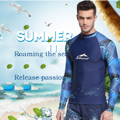 

Saidsome Men Anti-UV Swimwear Snorkeling Suit Swiming Surfing Diving Tops diving suit diving water diving mask