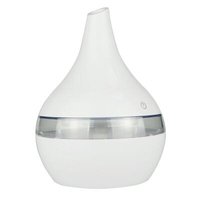 

300ml USB Wood Grain Aromatherapy Humidifier 7 Color Night Light Purifier