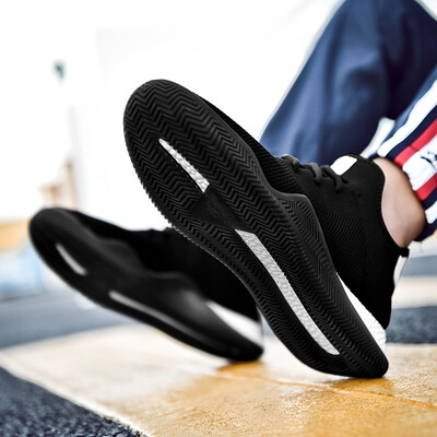 

2019 new spring&summer socks shoes men hip hop high socks shoes Korean fashion breathable mesh casual sports shoes