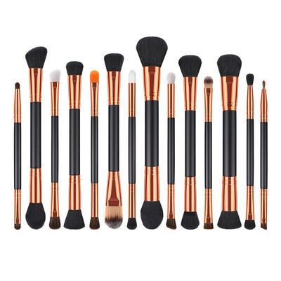 

14pcsSet Pro Double-End Makeup Brushes Blush Eyelash Shadow Cosmetic Pens