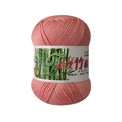 

Gobestart New Bamboo Cotton Warm Soft Natural Knitting Crochet Knitwear Wool Yarn 50g A