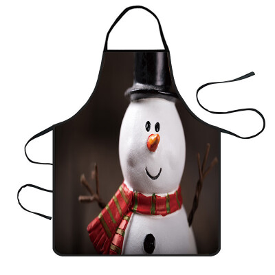 

Siaonvr Christmas Decoration Waterproof Apron Kitchen Aprons Dinner Party Apron