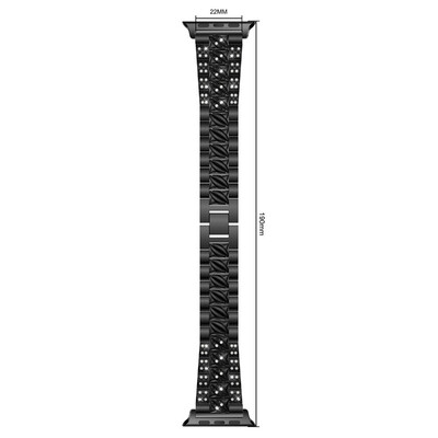

〖Follure〗Luxury Crystal Metal Watch Band Wrist Strap For Apple Watch Series 123 38mm