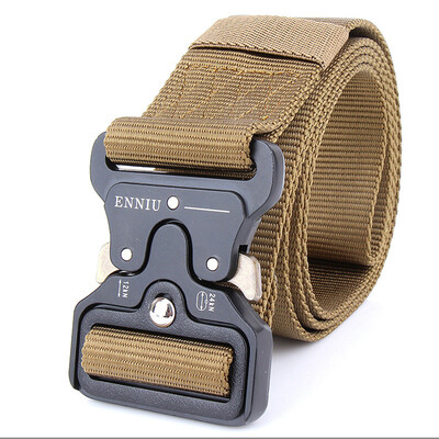 

High Quality Military Gun Belt Buckle Combat Waistband For Men Outdoor Sports